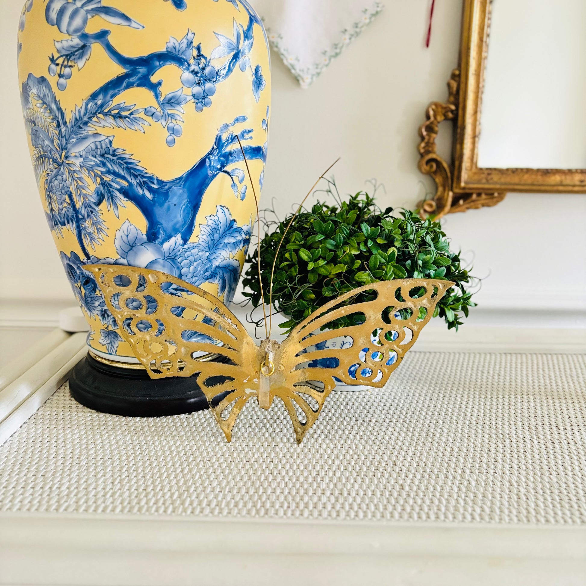 Brass Butterfly Wall Decor | Charming Nursery Artwork | Perfect for Kids' Rooms - Free Shipping!