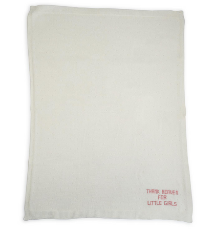 Thank Heaven Soft Knit Blanket | Cotton